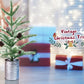 KPCB Small Christmas Tree with LED lights Christmas Decorations Rustic Style 2ft