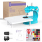 KPCB Tech Mini Sewing Machine with Sewing Kit, Extension Table