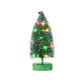 Christmas Tree Pre-lit MiniGlitter Tabletop Tree 9.4'' (Green)